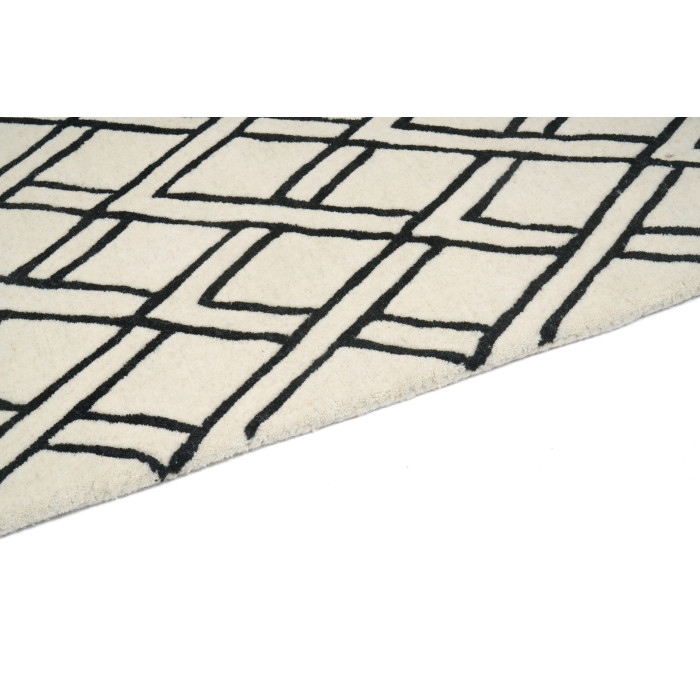 Kilimas BROOKLYN BLACK (Rankų darbo kolekcija) Kilimas BROOKLYN BLACK (Rankų darbo kolekcija)